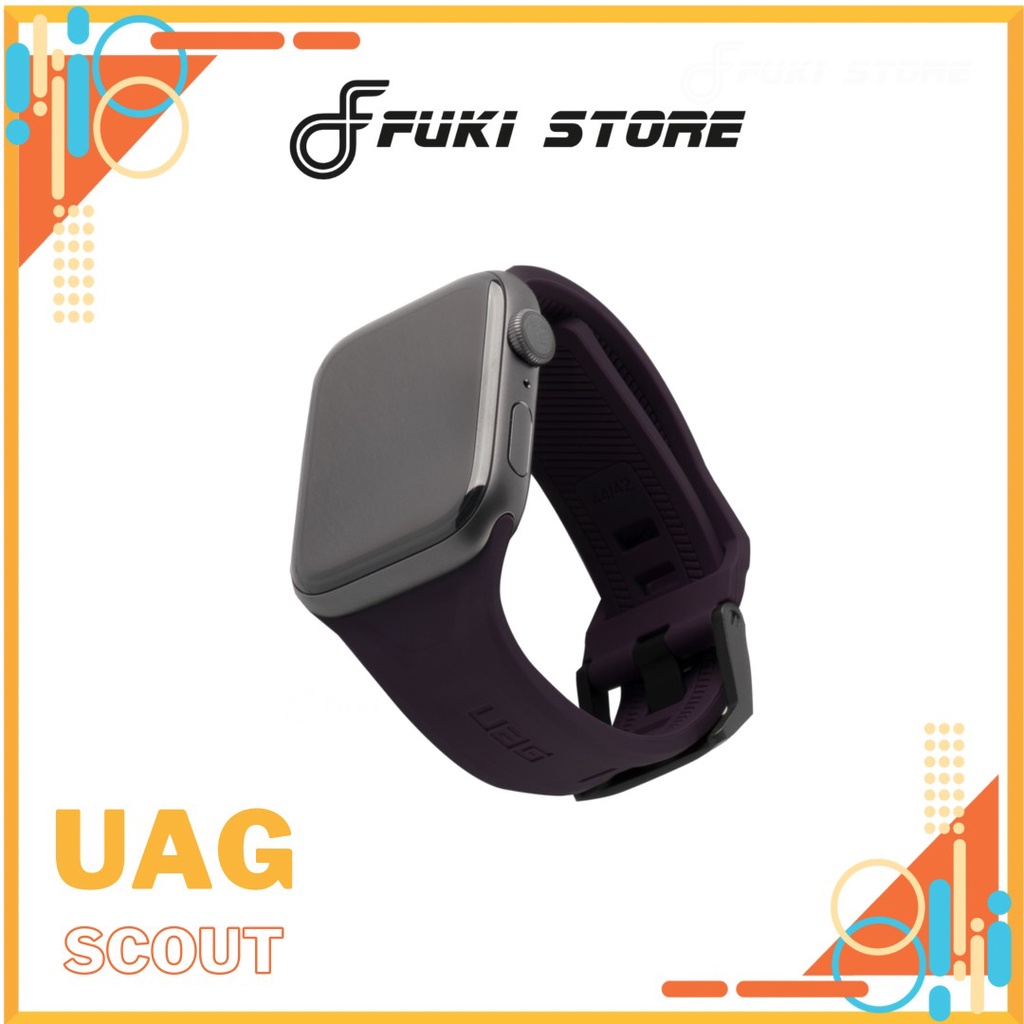 [CHÍNH HÃNG UAG] DÂY SILICON UAG SCOUT CHO ĐỒNG HỒ APPLE WATCH 44/42mm