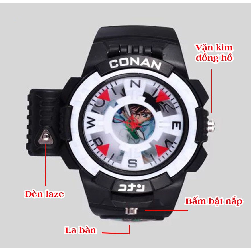 Đồng hồ Conan phiên bản không ghi âm - CONAN - Baystore