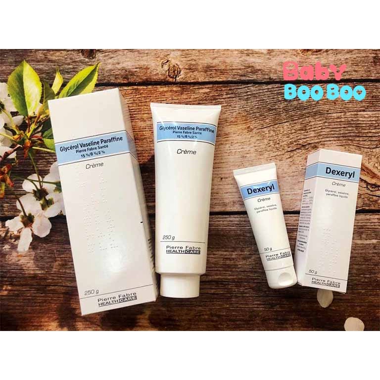 Kem dưỡng da, chàm nẻ cho bé Dexeryl Creme Pháp 50g