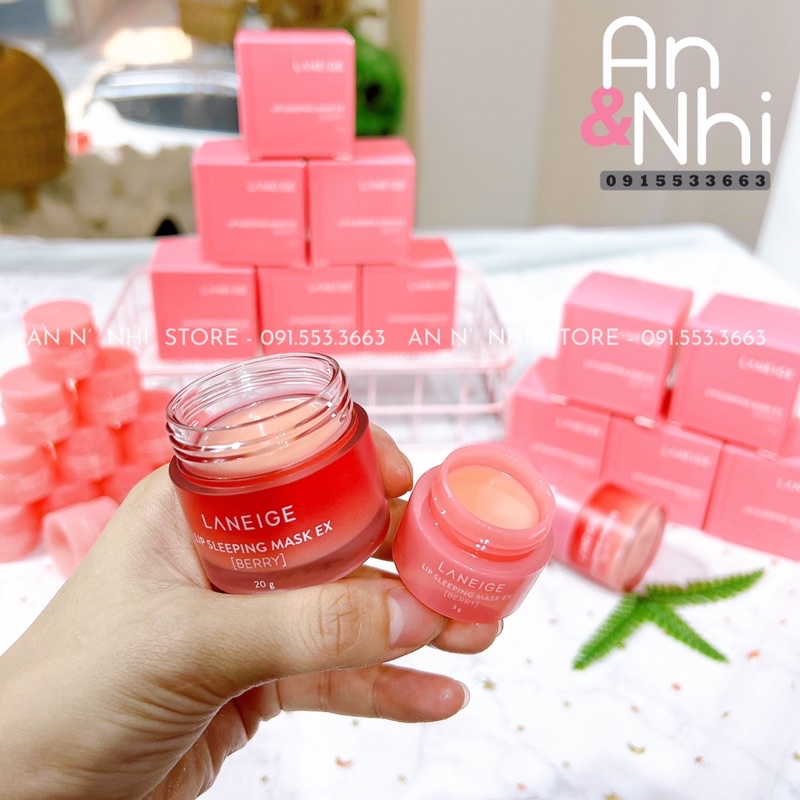 MẶT NẠ NGỦ MÔI LANEIGE➡️ SIÊU DƯỠNG ẨM CHO MÔI