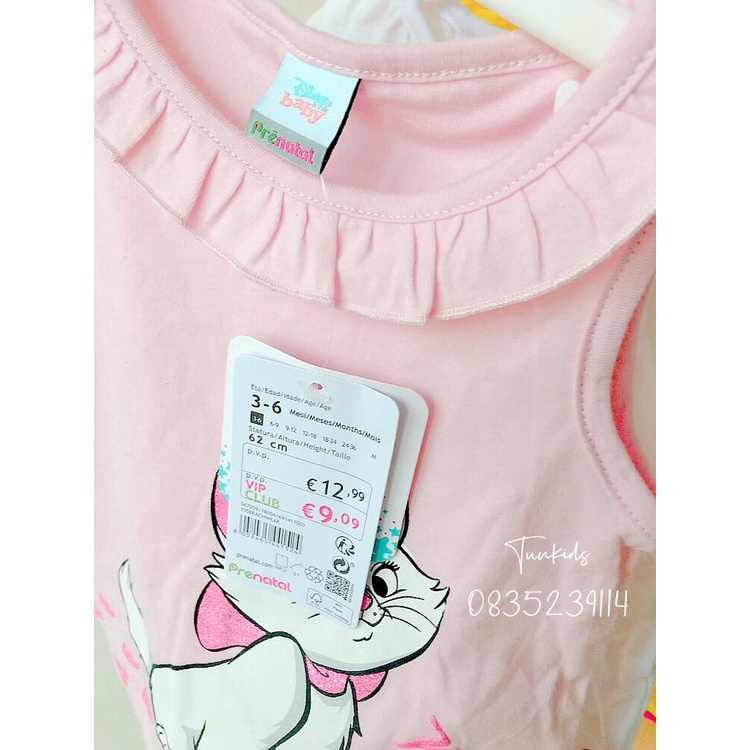 Áo cotton Disney Prenatal xuất xịn