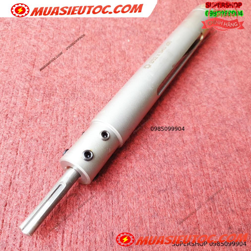 Mũi khoan rút lõi khoét tường gạch sâu Phi 32 x 200 mm không khoan bê tông, không khoan chế búa