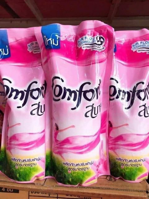 Nước Xả Vải Comfort Fabric Softener 580ml Thái Lan - Công Thức Siêu Mềm Mới