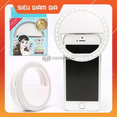 [FREE] [Freeship] ĐÈN LED SELFIE SELFIE RING LIGHT RK12 HỖ TRỢ ÁNH SÁNG CHUYÊN NGHIỆP -đẹp