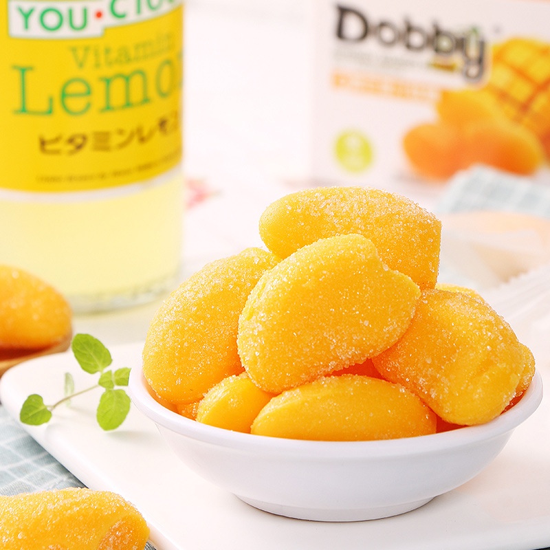[ Kẹo ngon ] Combo 2 hộp Kẹo dẻo hoa quả Dobby Nhập khẩu Đài Loan hộp 100g