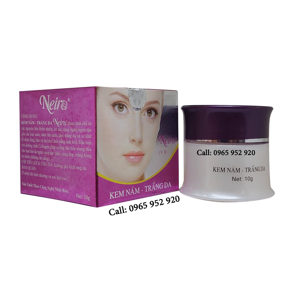 KEM NÁM TRẮNG DA NEIRO 10G