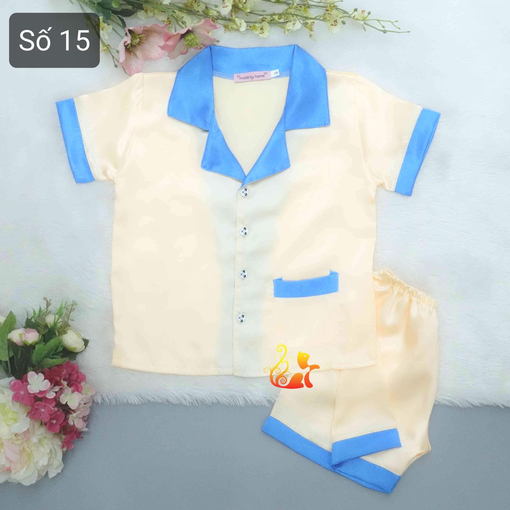 Phần 2 - Đồ Mặc Nhà Pijama Phi &quot;Lụa Phối&quot; Cho Bé - Từ 12kg - 42kg.