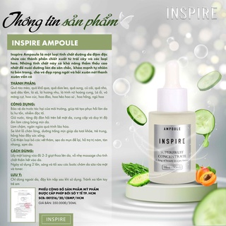 Serum INSPIRE trái cây phục hồi da