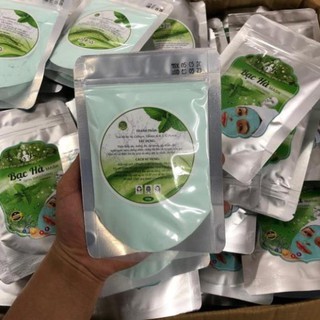 Bột đắp mặt nạ dẻo Bạc Hà gói 100gr