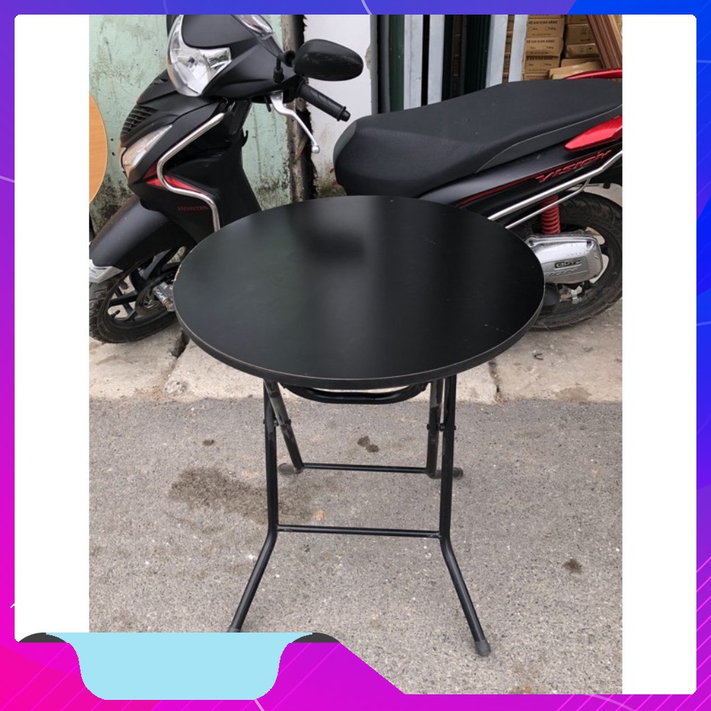 [FREESHIP ĐƠN 50K] Bàn gấp chân cao 71cm , mặt tròn đẹp | BigBuy360 - bigbuy360.vn