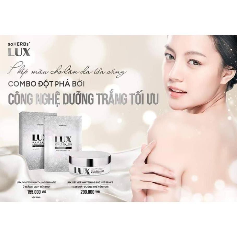1 Hộp Ủ Yến Collagen LUX Giúp Dưỡng Trắng Da Hiệu Quả (1 Hộp 3 Gói) | BigBuy360 - bigbuy360.vn