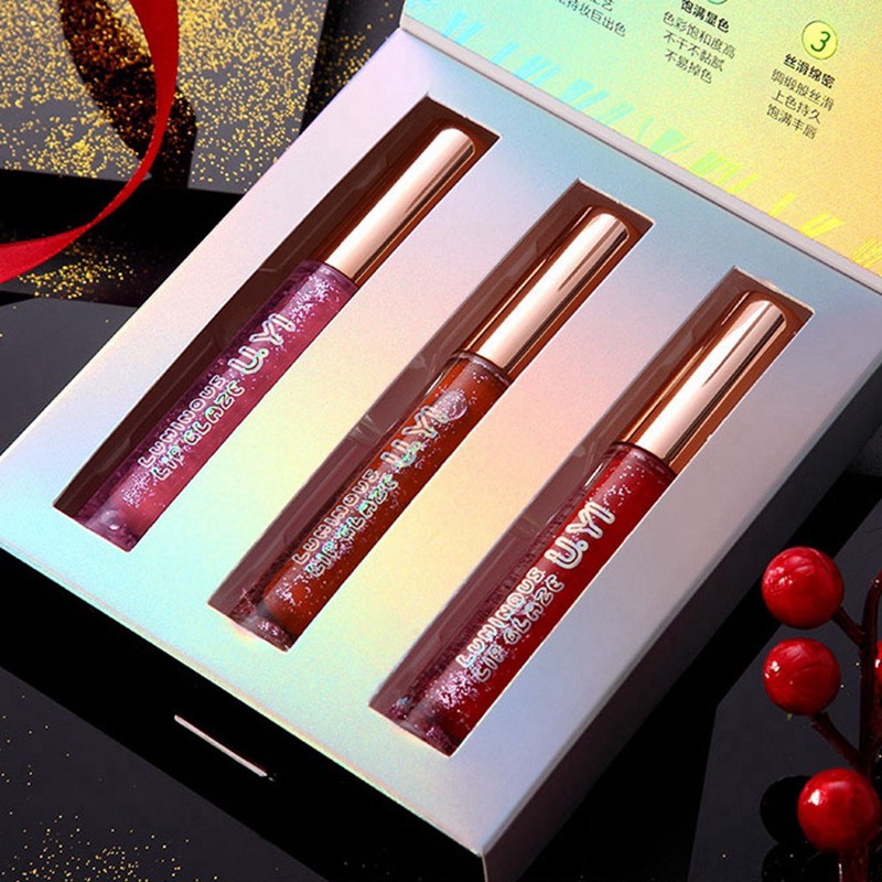 (Hàng Mới Về) Set 3 Son Môi Dưỡng Ẩm Và Chống Thấm Nước Cao Cấp | BigBuy360 - bigbuy360.vn