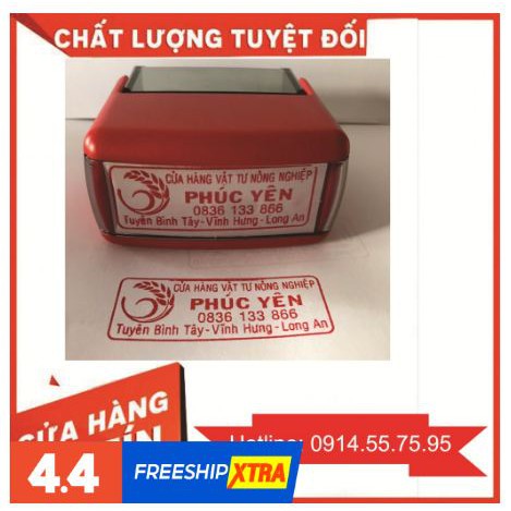 LÀM CON DẤU TÊN CHO CÁC SHOP BÁN MỸ PHẨM - (Hải Triều)