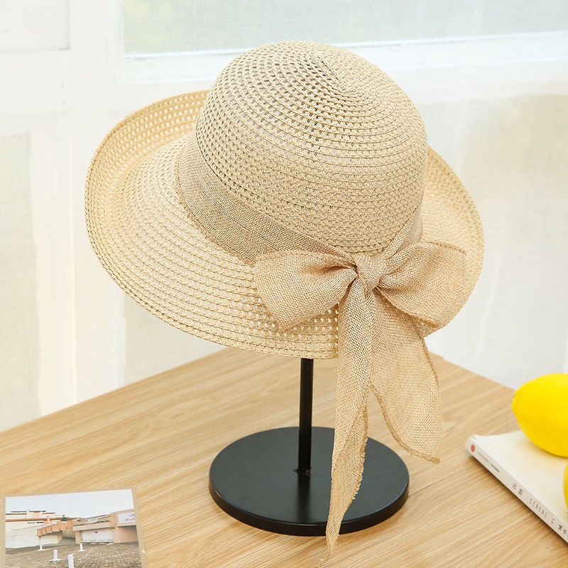 Nón Cói Đi Biển Buộc Dây Nơ Korea Fashion L1782 - LoanTay