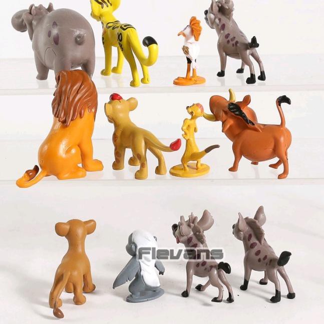 Set 12 Mô Hình Nhân Vật Phim Hoạt Hình Vua Sư Tử Simba