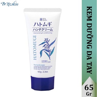 Kem dưỡng da tay ý dĩ Hatomugi 65g Nhật Bản