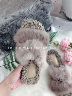 Dép lông 2 quai ngang (video ảnh thật)
