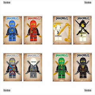 Bộ 1/8 đồ chơi lắp ráp Lego Ninjago thú vị cho trẻ