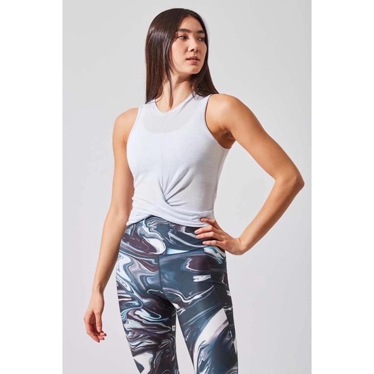 Áo Ba Lỗ Xoắn Eo Dáng Croptop Nhiều Mầu Xoắn Eo Hàng Xuất Xịn