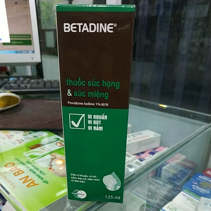 Nước súc họng súc miệng betadine - ảnh sản phẩm 2