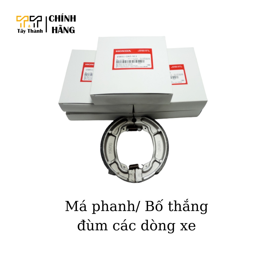 Bố thắng xe máy các dòng xe T&T cam kết bố mới không kêu, loại bền cao