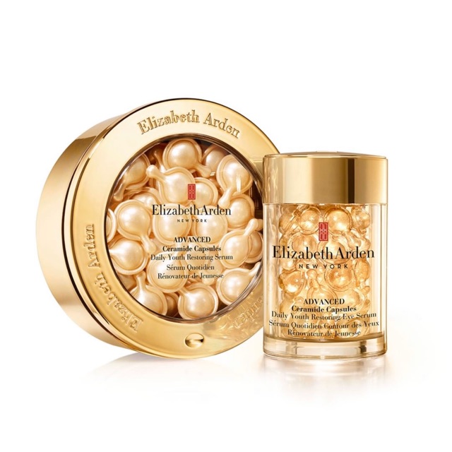 VIÊN NANG TINH CHẤT DƯỠNG DA / MẮT ELIZABETH ARDEN ADVANCE CERAMIDE CAPSULES DAILY YOUTH RESTORING SERUM