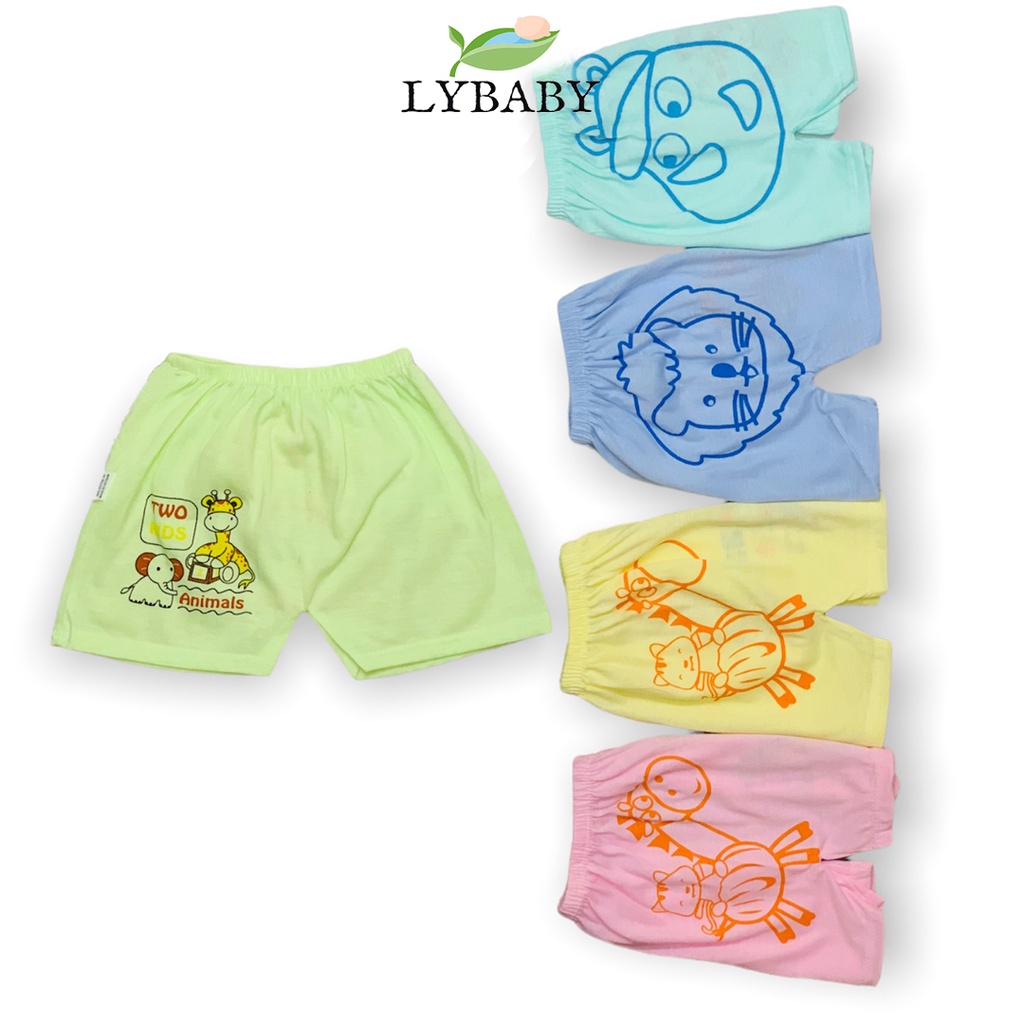 Quần Chục Đùi LYBABY Quần Cotton Carter Cộc Mùa Hè Cho Bé Trai Bé Gái QC16