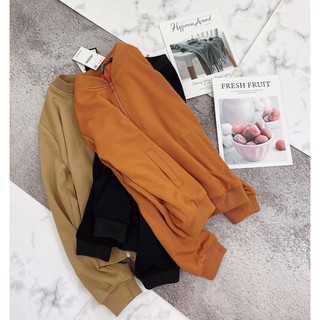 bomber nỉ xốp ( giá sale )