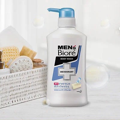 Sữa tắm khử mùi nam Bioré Men's Deodorant 440ml Nhật Bản