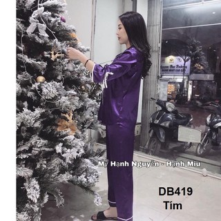 bộ phi bóng tay dài quần dài phối nơ