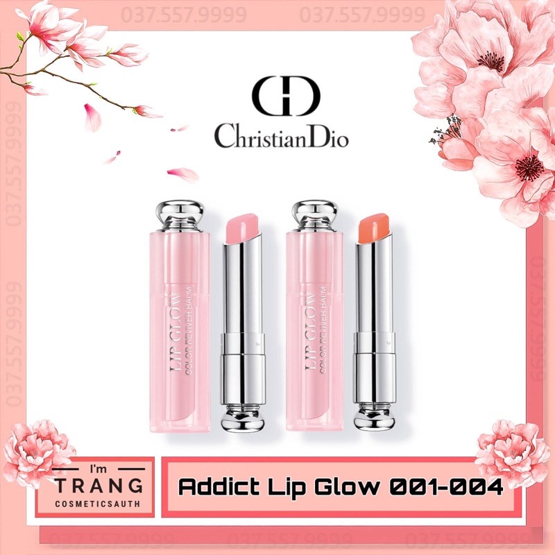 [SALE] Son Dưỡng Dior Addict Lip Glow, Full size 3.5g Đủ Bill Bao Check