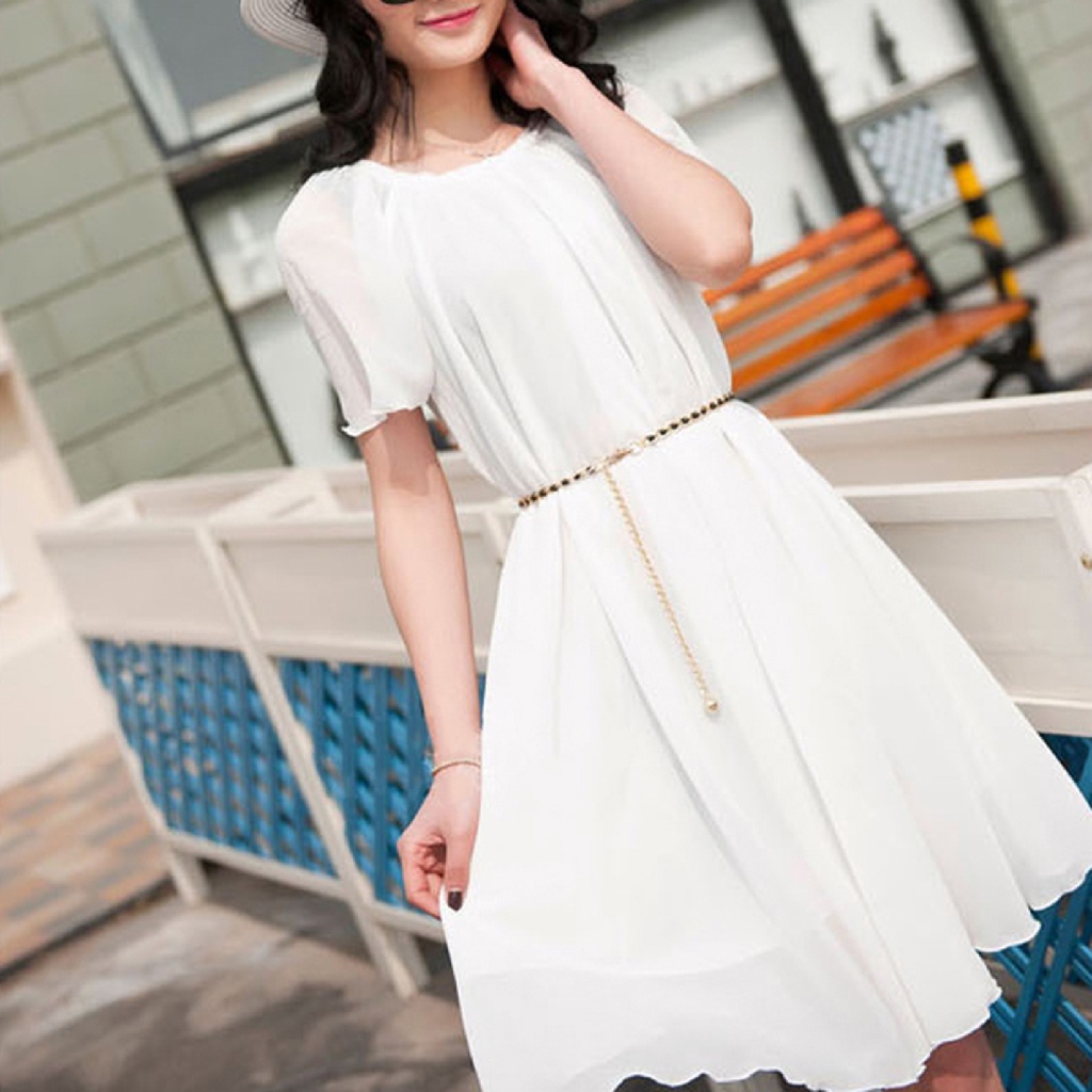 Thắt Lưng Nữ Đính Hạt Giả Ngọc Trai