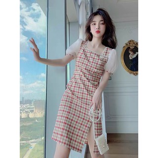 [ĐỦ BILL CÓ QUÀ] 🎁🎁 Đầm sườn xám cách tân (Có ảnh thật)