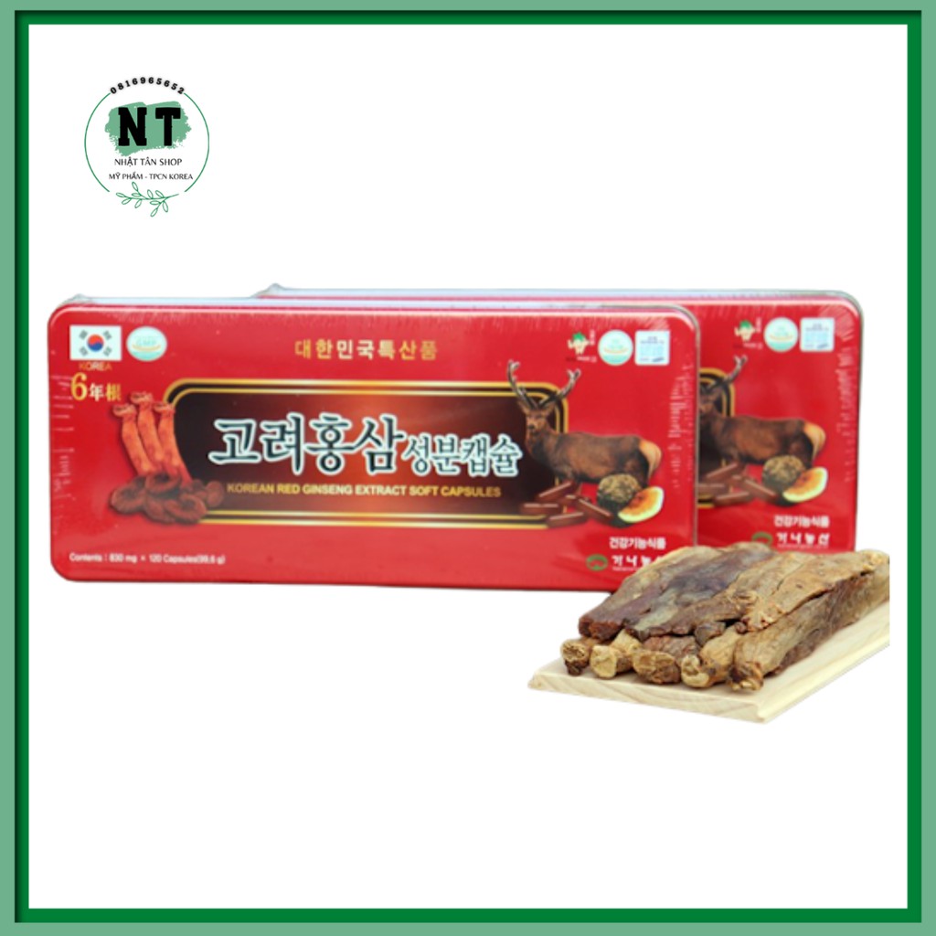 [MỚI] Đạm sâm nhung hươu Ginseng Hàn Quốc - Cải thiện sức khoẻ ngừa lão hoá