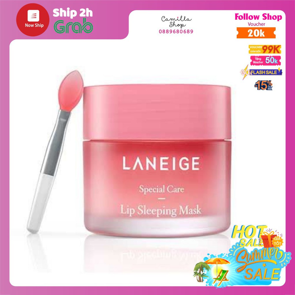 Mặt nạ ngủ cho môi ủ môi Laneige Hàn Quốc