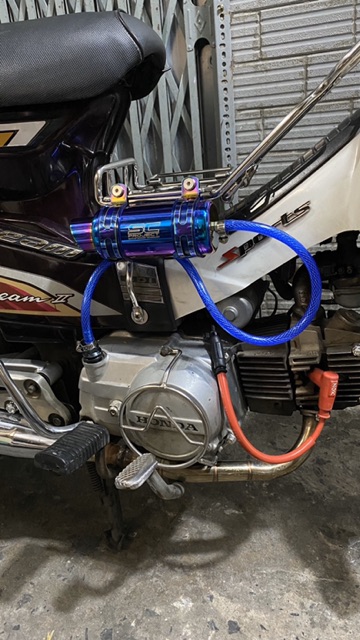 Bình thông hơi titan xe máy