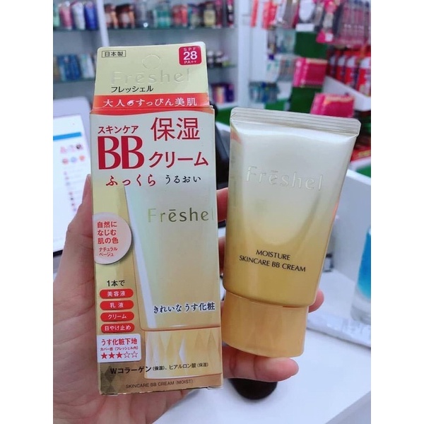 Kem Trang Điểm Freshel BB Cream Kanebo Freshel BB Cream