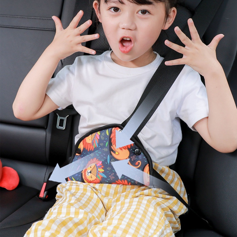 Vỏ Bọc Dây Đai An Toàn Họa Tiết Hoạt Hình Dễ Thương Chống Rơi Cho Bé