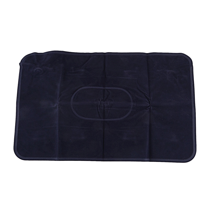 Gối Bơm Hơi Hai Mặt Có Thể Gấp Gọn Dùng Đi Cắm Trại / Du Lịch / Văn Phòng Màu Xanh Dương