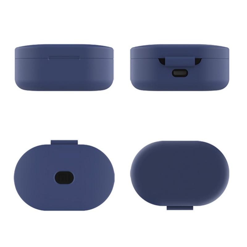 Vỏ bảo vệ hộp sạc tai nghe Redmi Airdots màu trơn chống trượt