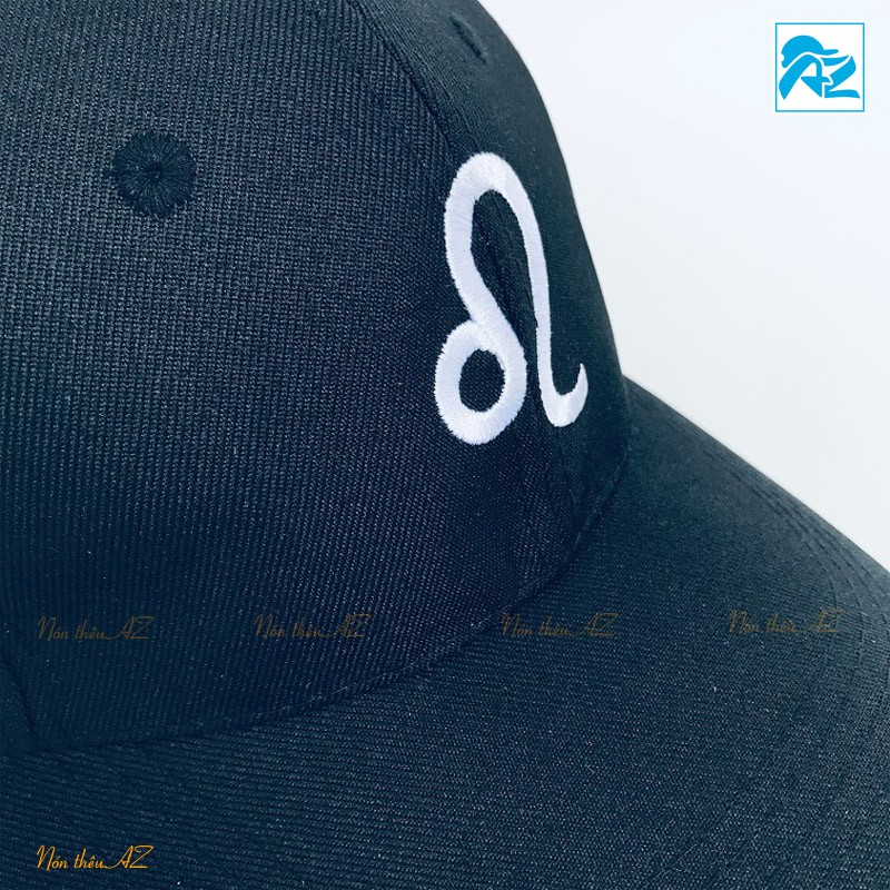 Nón kết thêu logo chòm sao Sư Tử Leo - Mũ Lưỡi Trai AZ MT456