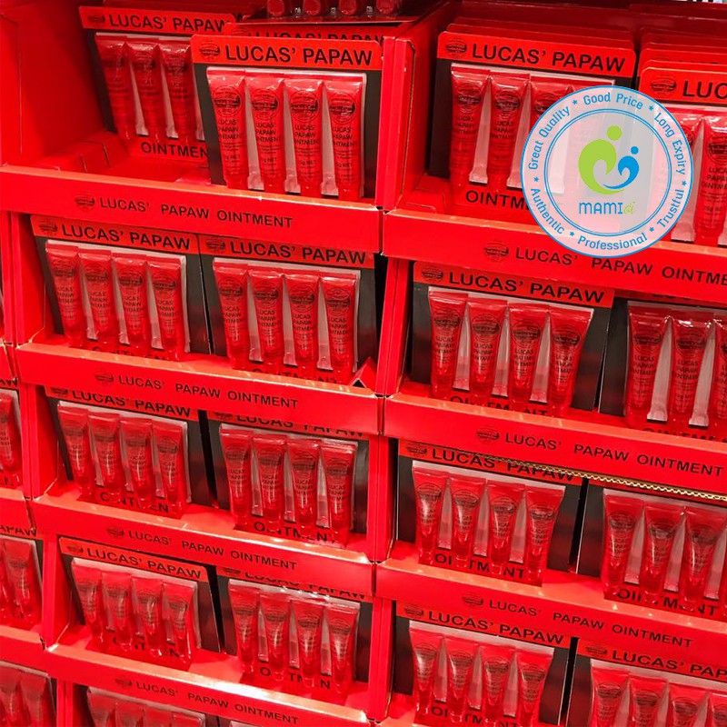 Kem đu đủ đa năng (25g/75g) chống khô nẻ môi, bỏng da, mẩn ngứa, mụn nhọn cho mọi lứa tuổi Lucas Papaw Ointment, Úc | BigBuy360 - bigbuy360.vn