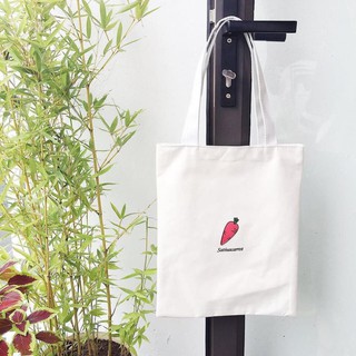 Ht81 - túi tote túi vải hình hoa quả kèm quà tặng
