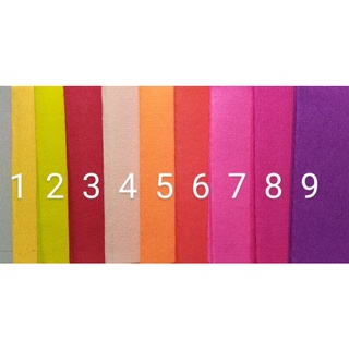 [SB Shop] Vải dạ màu, vải nỉ cứng, khổ: 90x90 cm làm đồ handmade, làm móc khoá, sách vải, đồ chơi