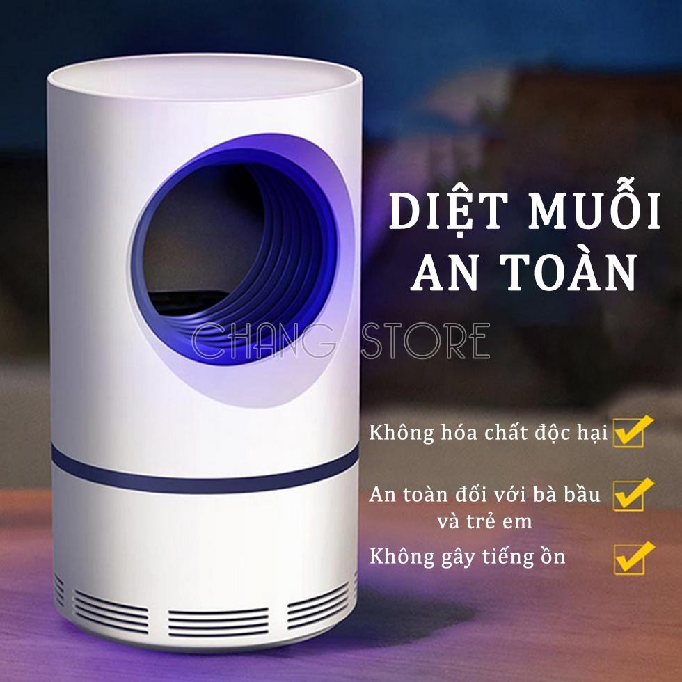 Đèn Bắt Muỗi, Đèn Đuổi Muỗi Hình Trụ Thế Hệ Mới 2021 WD-06 Cắm Cổng USB Thông Minh Tiện Lợi