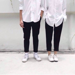 ÁO SƠ MI TRẮNG DÀI TAY. ÁO SƠ MI BASIC