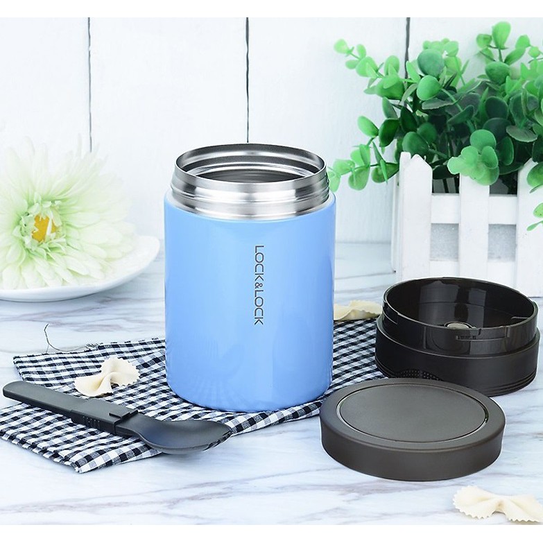 Bình giữ nhiệt đựng thức ăn Lock&Lock Column Food Jar LHC8024 500ml