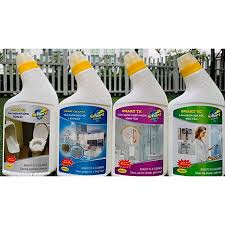 Làm Trắng Đồ Dùng Bằng Sứ SMART Ts - Vệ Sinh Bồn Cầu, Bồn Tắm, Lavabo - Sạch Ngay Sau 5 Phút