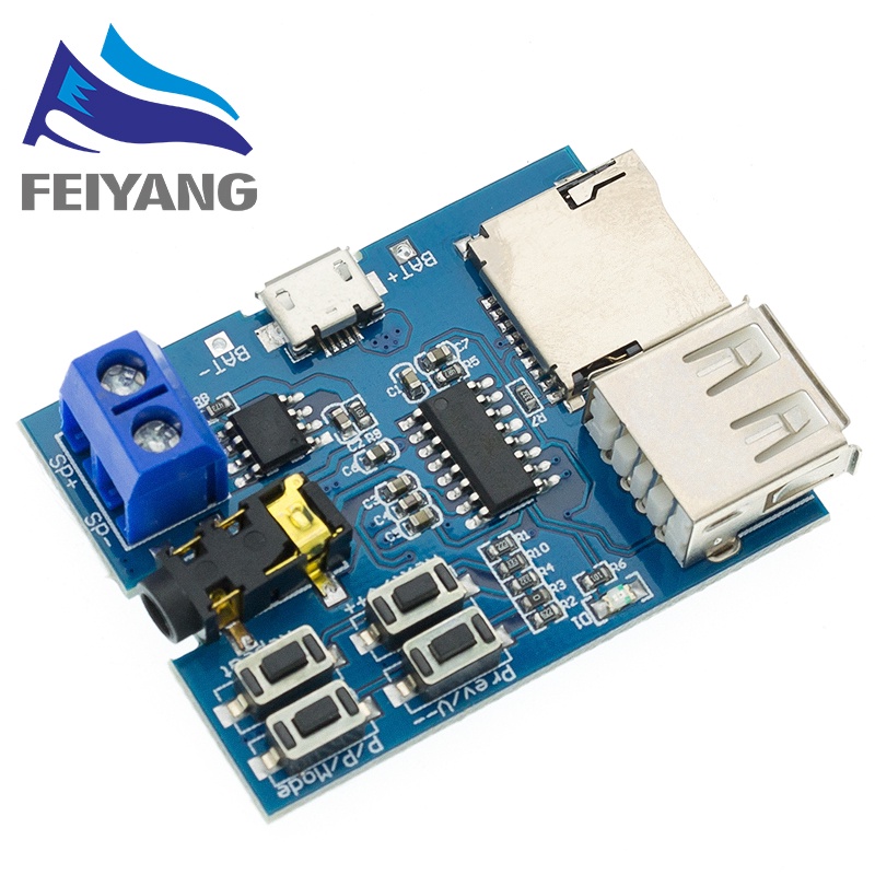 Bảng Mạch Giải Mã Âm Thanh Mp3 TF card U disk MP3