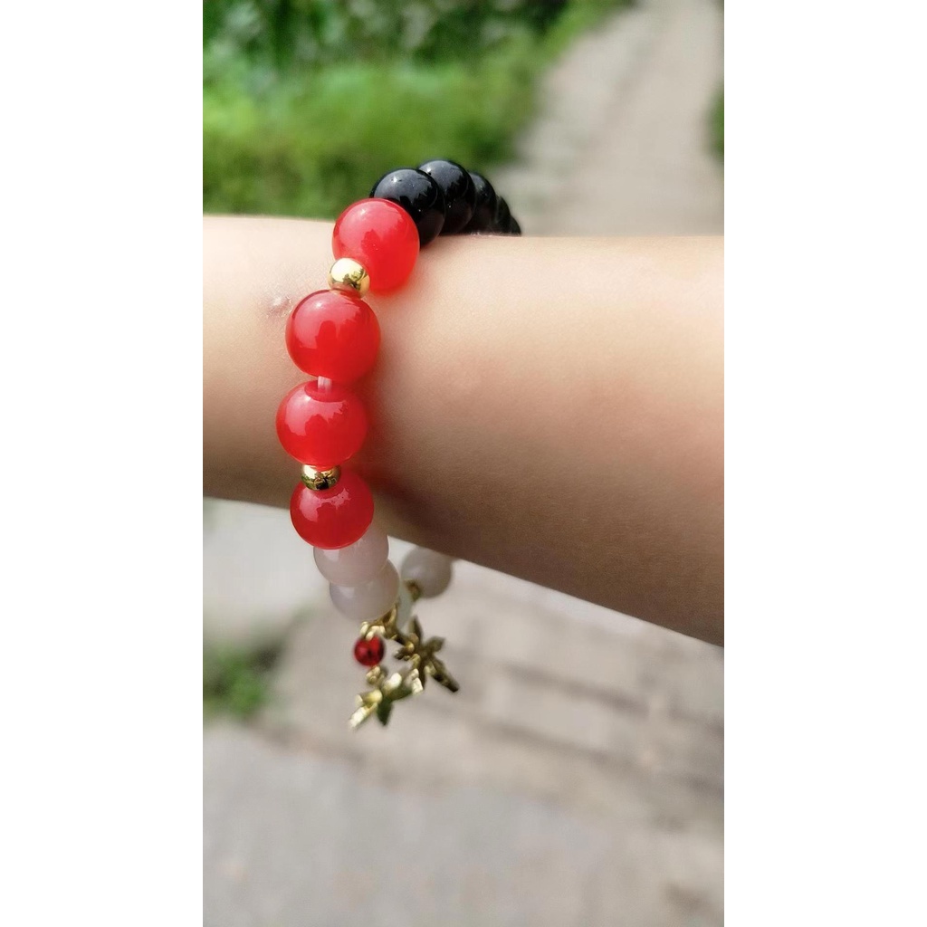 Kaedehara Kazuha | Genshin Vòng Tay Ấn Tượng Bằng Đá Sa Thạch Xanh Dương Thủ Công Thiết Kế Xung Quanh Xung Quanh Dùng Làm Quà Tặng WMPG